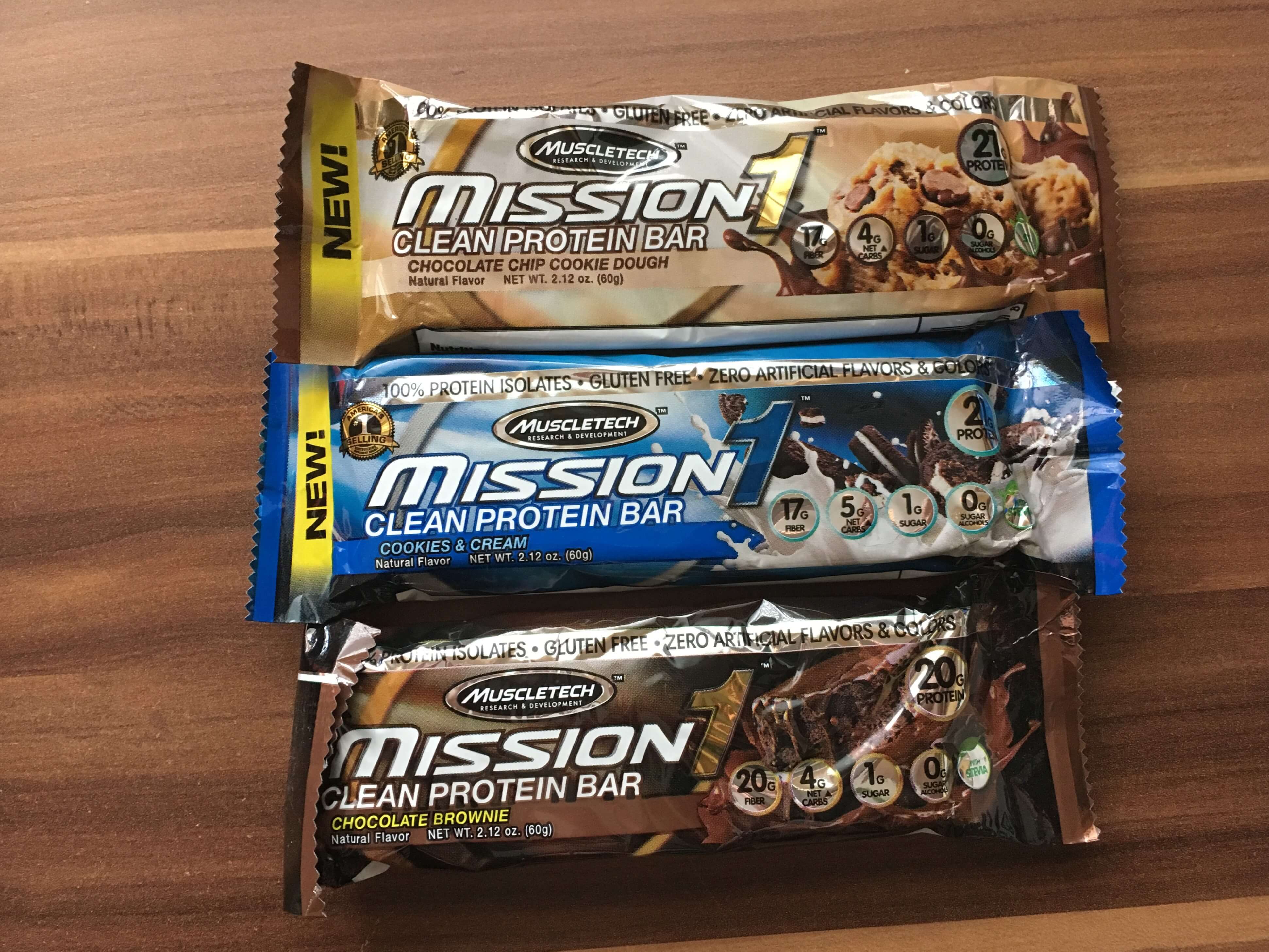 Muscletech Mission1 Clean Protein Bar (2)